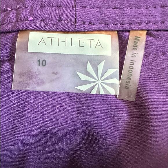 Athleta Purple Athletic All Terrain Skirt with Pockets Size 10 - Picture 4 of 10